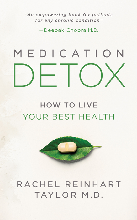 Medication Detox - Rachel Reinhart Taylor