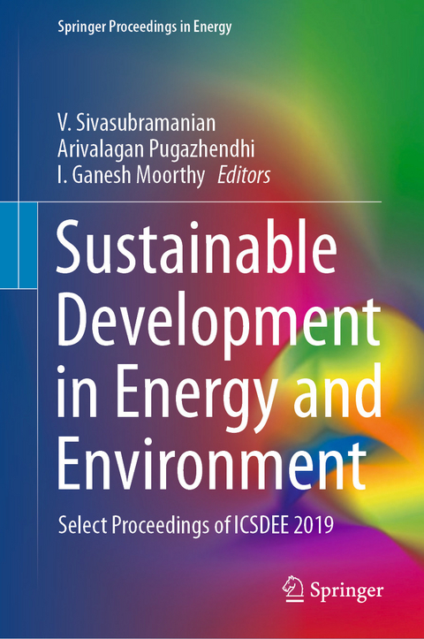 Sustainable Development in Energy and Environment - 