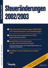 Steueränderungen 2002/2003 - 