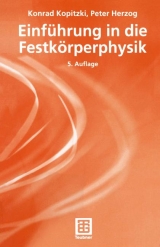 Einführung in die Festkörperphysik - Kopitzki, Konrad; Herzog, Peter