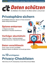 c't Daten schützen - So bleiben Ihre Daten im Netz sicher und privat - c't Redaktion