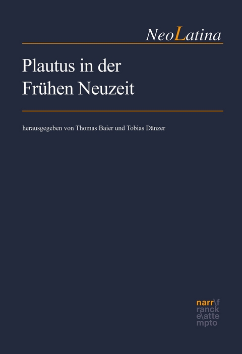 Plautus in der Frühen Neuzeit - 