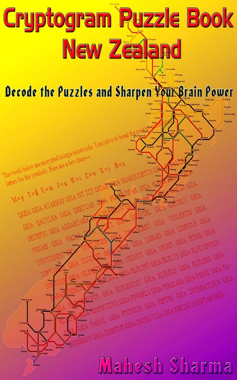 Cryptogram Puzzle Book New Zealand - Mahesh Sharma