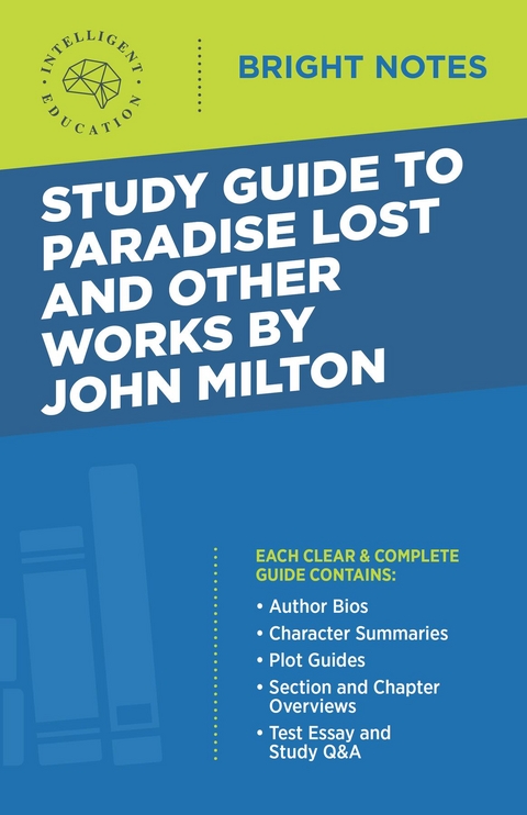 Study Guide to Paradise Lost and Other Works by John Milton - 