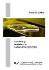 Herstellung freistehender Galliumnitrid-Schichten - Peter Brückner