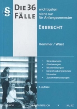 36 Fälle Erbrecht - Karl-Edmund Hemmer, Achim Wüst