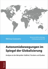 Autonomiebewegungen im Spiegel der Globalisierung -  Melissa Goossens