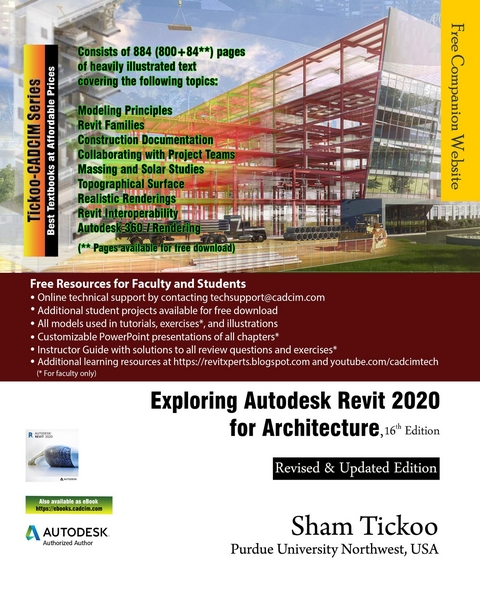 Exploring Autodesk Revit 2020 for Architecture, 16th Edition -  Prof. Sham Tickoo