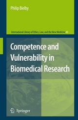 Competence and Vulnerability in Biomedical Research -  Philip Bielby