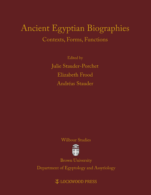 Ancient Egyptian Biographies - 