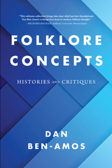 Folklore Concepts -  Dan Ben-Amos