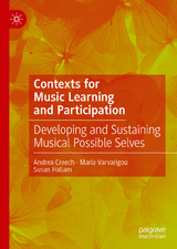 Contexts for Music Learning and Participation - Andrea Creech, Maria Varvarigou, Susan Hallam