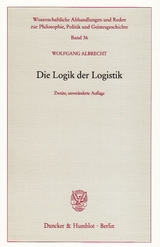 Die Logik der Logistik. - Wolfgang Albrecht