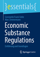 Economic Substance Regulations - Constantin Frank-Fahle, Marc Zimmermann