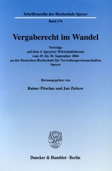 Vergaberecht im Wandel. - 