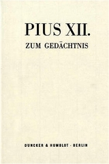 Pius XII. zum Gedächtnis. - 