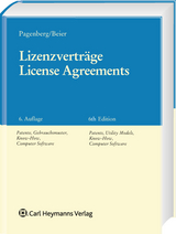 Lizenzverträge/License Agreements - Pagenberg, Jochen; Beier, Dietrich