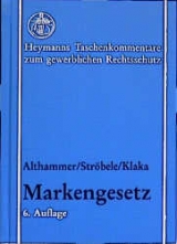 Markengesetz - Althammer, Werner; Ströbele, Paul; Klaka, Rainer