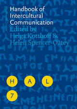 Handbook of Intercultural Communication - 