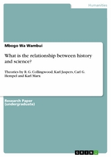 What is the relationship between history and science? - Mbogo Wa Wambui