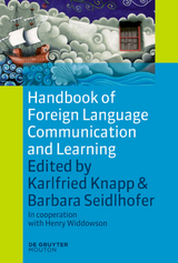 Handbook of Foreign Language Communication and Learning - 