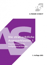 Die strafrechtliche Assessorklausur - Lübbersmann, Sascha; Krüger, Rolf; Kock, Rainer