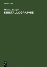 Kristallographie - Martin J. Buerger