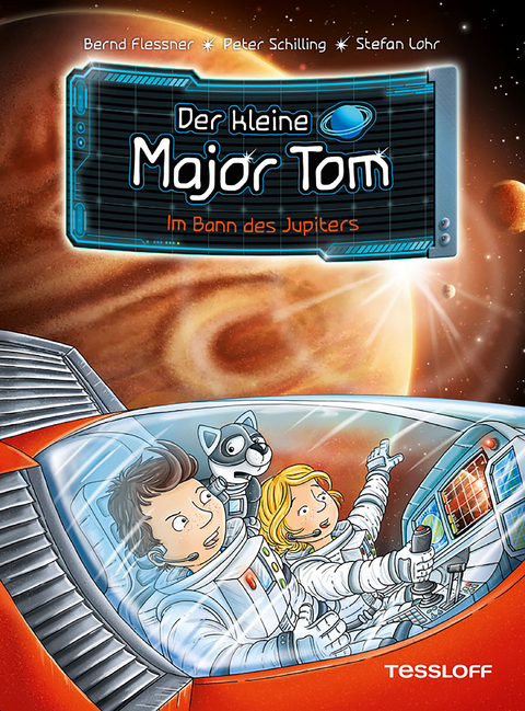 Der kleine Major Tom. Band 9. Im Bann des Jupiters - Bernd Flessner, Peter Schilling