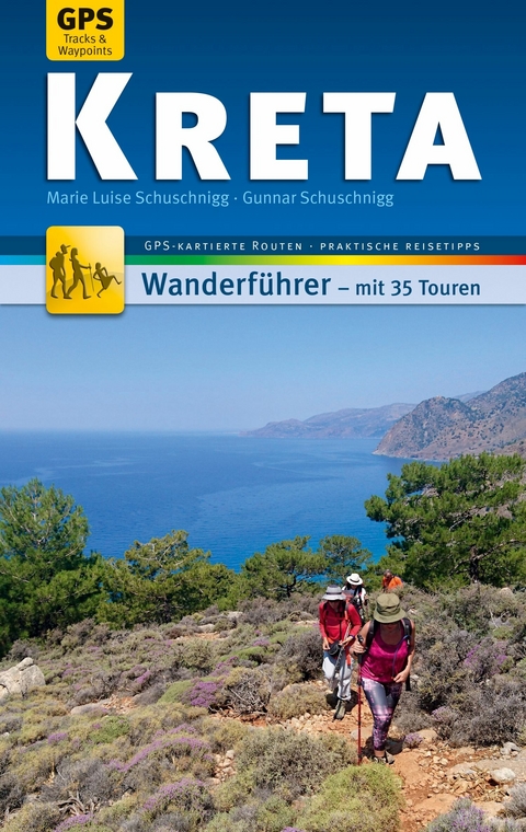 Kreta Wanderführer Michael Müller Verlag - Luisa Schuschnigg, Gunnar Schuschnigg