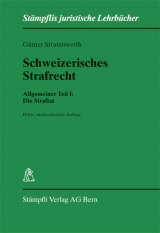 Schweizerisches Strafrecht - Günter Stratenwerth