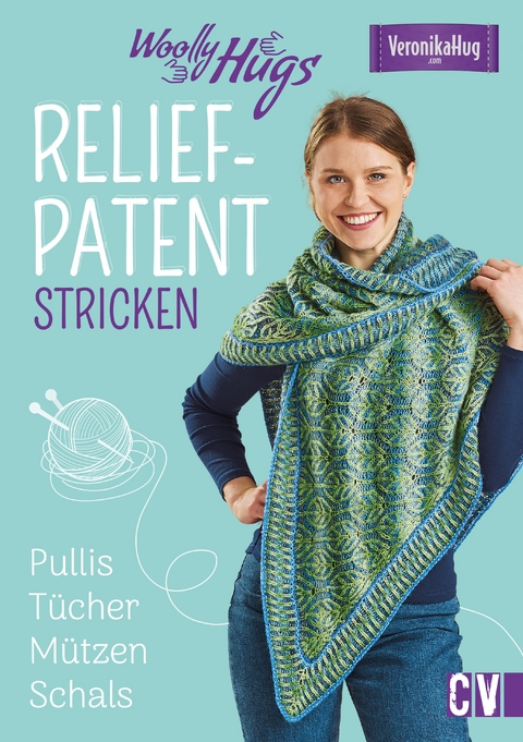 Woolly Hugs Reliefpatent stricken - Silvia Jäger