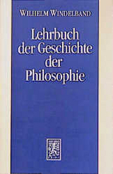 Lehrbuch der Geschichte der Philosophie - Wilhelm Windelband