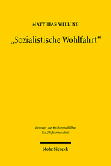 "Sozialistische Wohlfahrt" - Matthias Willing