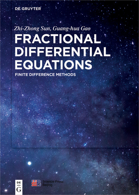 Fractional Differential Equations -  Zhi-zhong Sun,  Guang-hua Gao