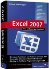 Excel 2007 – Das umfassende Handbuch - Vonhoegen, Helmut