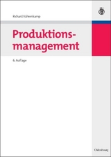 Produktionsmanagement - Vahrenkamp, Richard