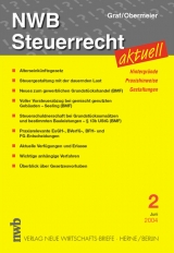 NWB Steuerrecht aktuell. Hintergründe - Praxishinweise - Gestaltungen - Wolfgang Graf, Arnold Obermeier