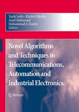 Novel Algorithms and Techniques in Telecommunications, Automation and Industrial Electronics - 