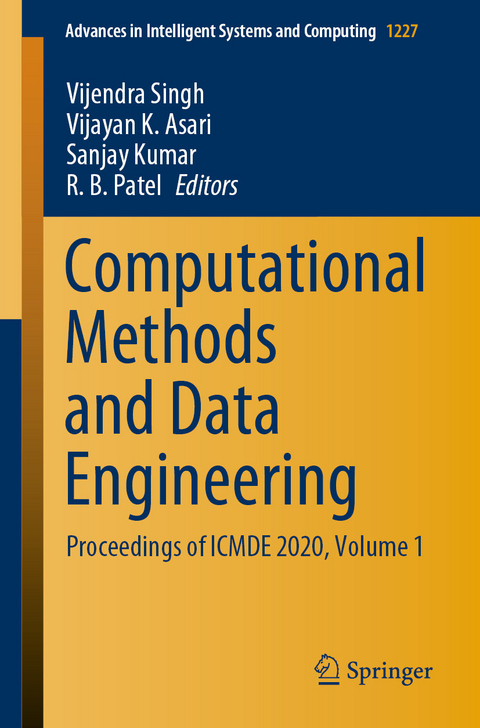 Computational Methods and Data Engineering - 