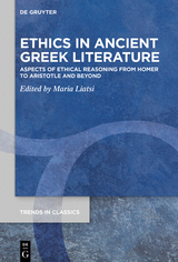 Ethics in Ancient Greek Literature - 