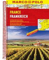 MARCO POLO Reiseatlas Frankreich 1:300 000