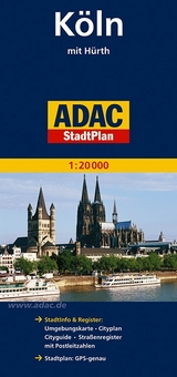 ADAC StadtPlan Köln mit Hürth 1:20 000 - 