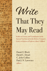 Write That They May Read - 