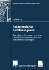 Rollenzentriertes Portalmanagement - Volker Bach