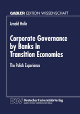 Corporate Governance by Banks in Transition Economies