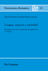 Lengua, espacio y sociedad - 