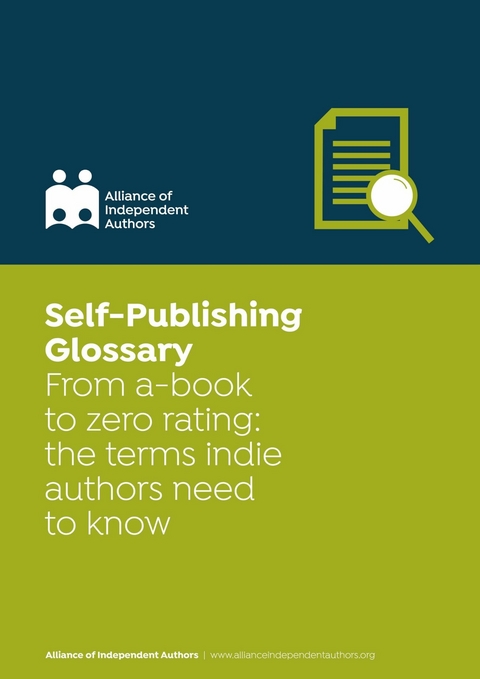Self-Publishing Glossary -  Alliance of Independent Authors