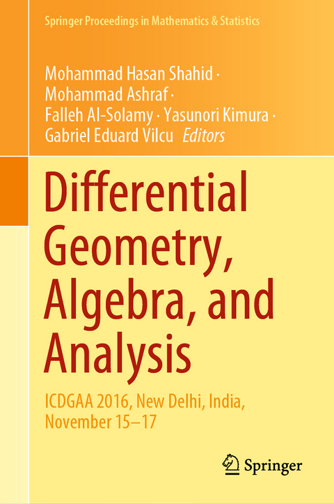 Differential Geometry, Algebra, and Analysis - 