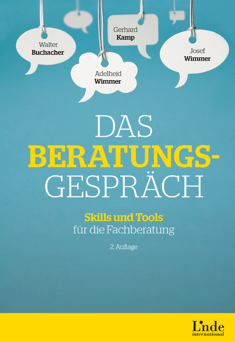 Das Beratungsgespräch -  Adelheid Wimmer,  Walter Buchacher,  Gerhard Kamp,  Josef Wimmer