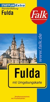 Falk Stadtplan Extra Standardfaltung Fulda 1:17 000